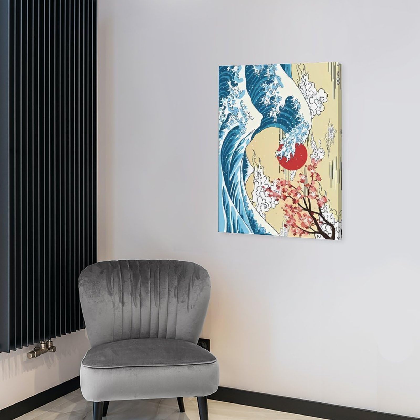 Amazon.co.jp: 日本 国旗 日の丸 旗 キャンバス絵画 アートパネル